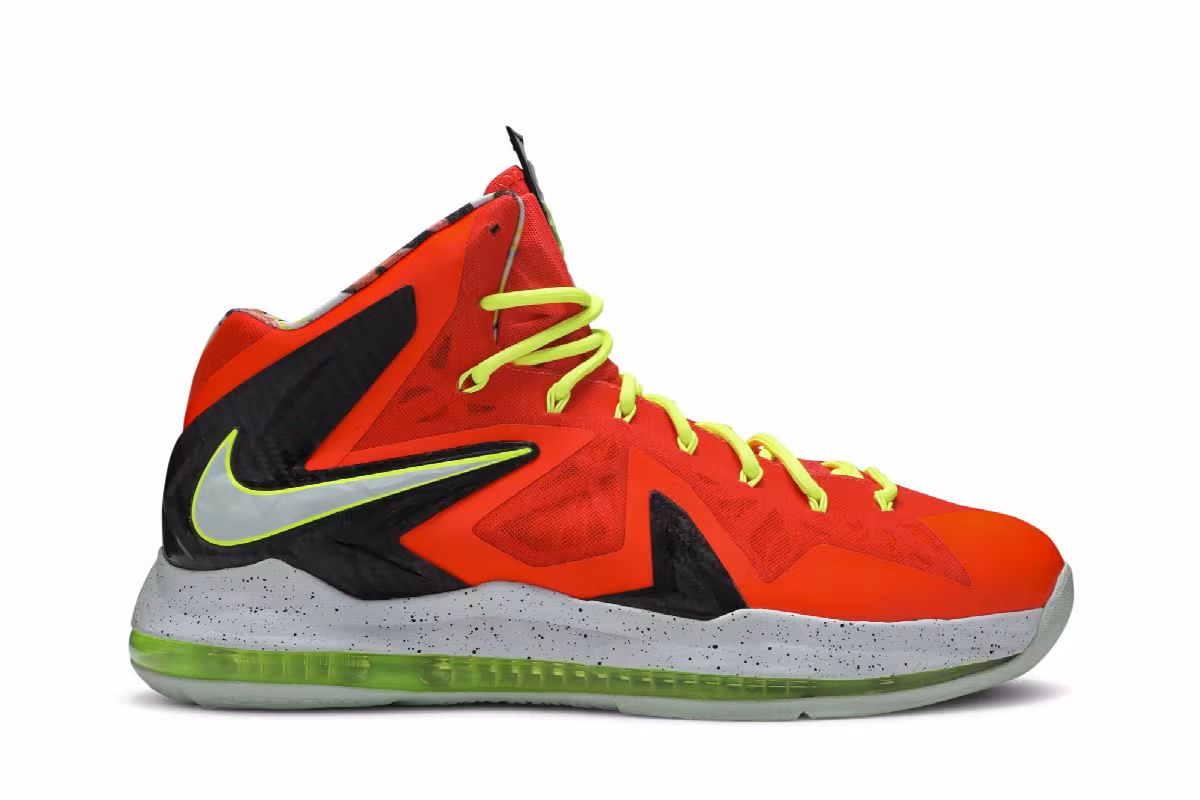 Nike Lebron 10 P.S Elite Bright Crimson, view 2