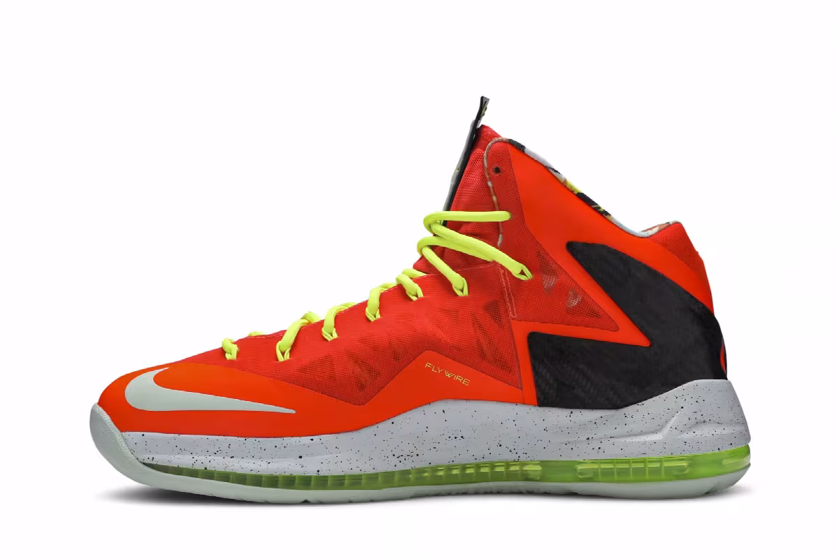 Nike Lebron 10 P.S Elite Bright Crimson, view 4