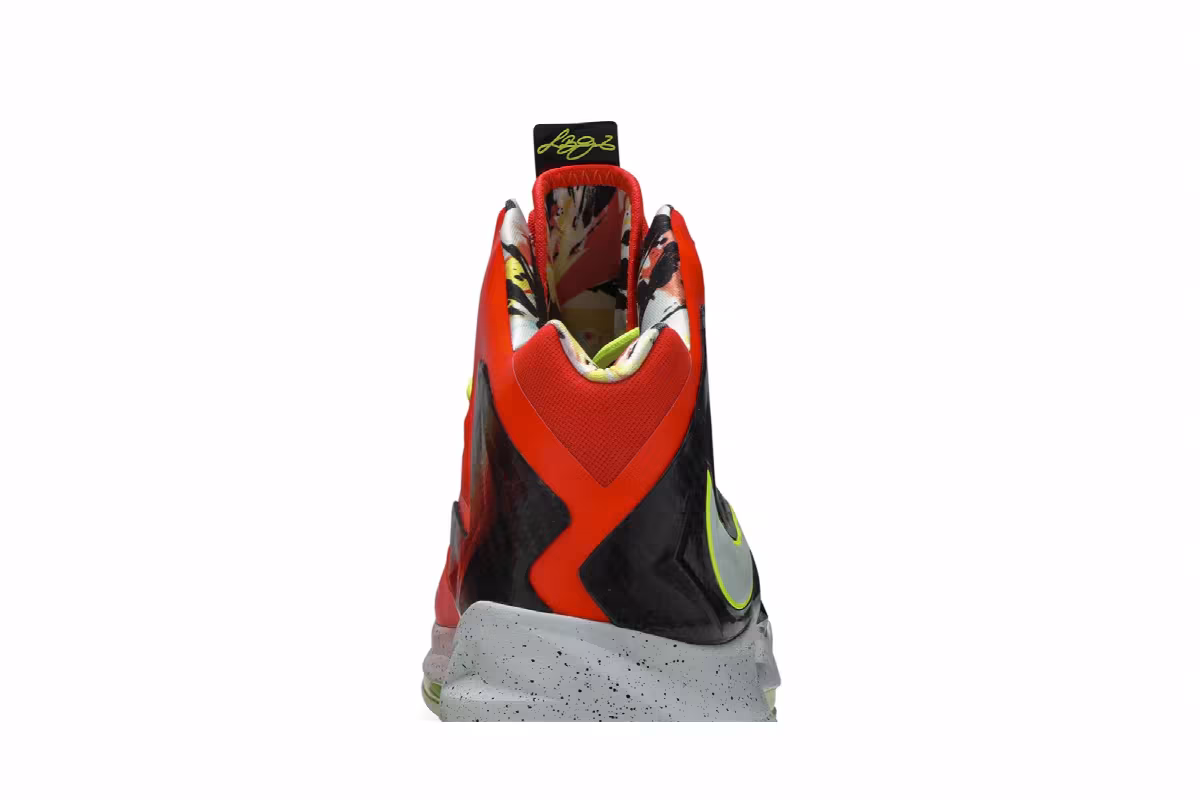 Nike Lebron 10 P.S Elite Bright Crimson, view 8