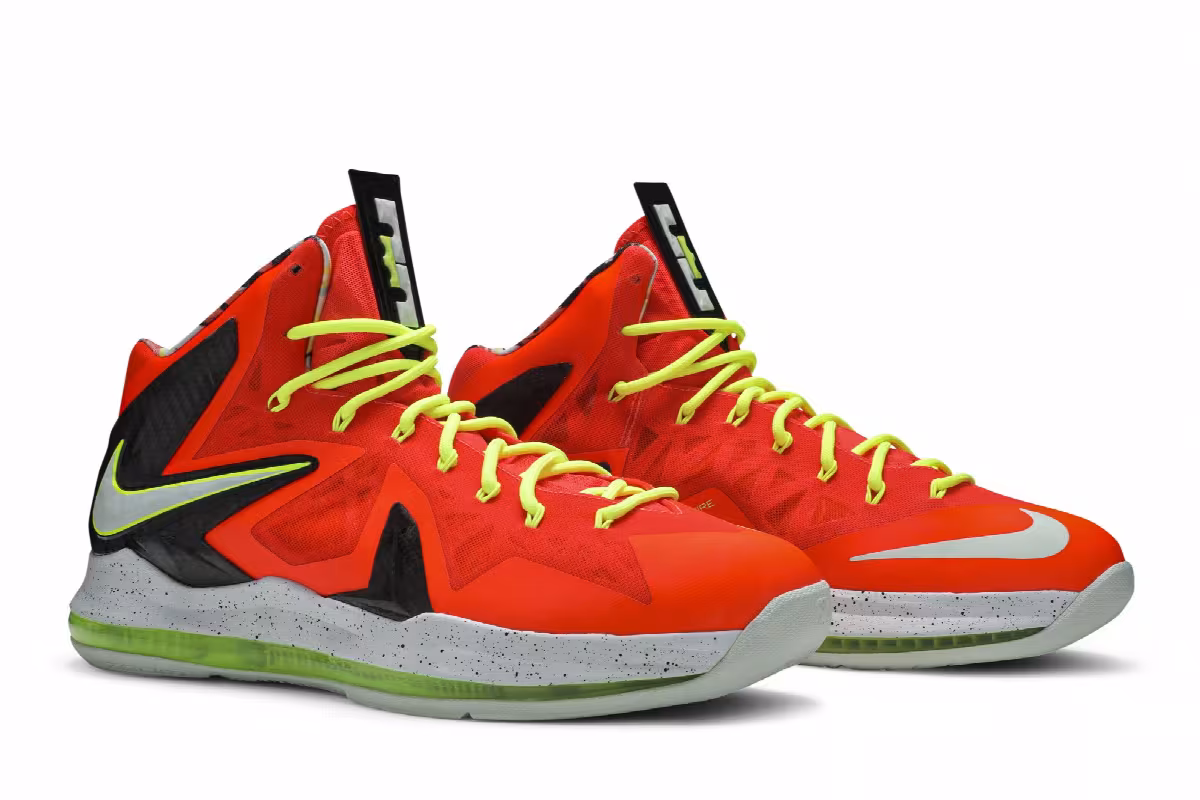 Nike Lebron 10 P.S Elite Bright Crimson, view 9
