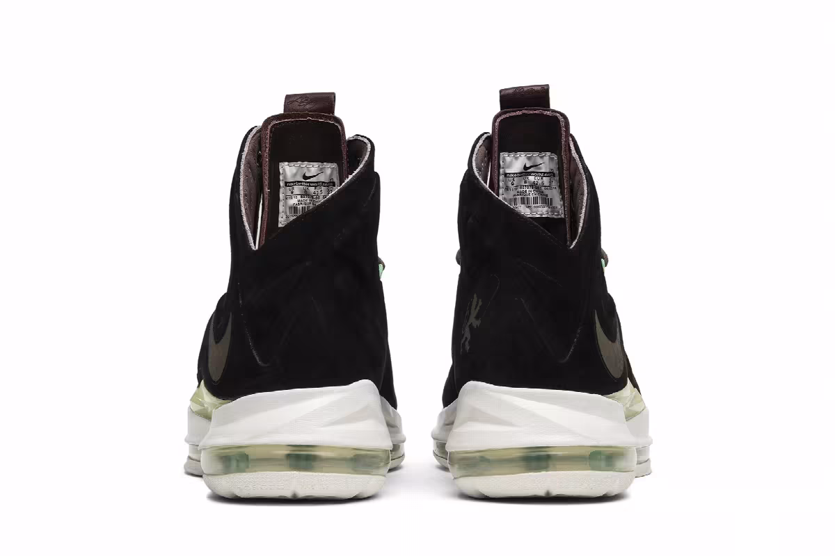 Nike LeBron 10 EXT QS Black Suede, view 7