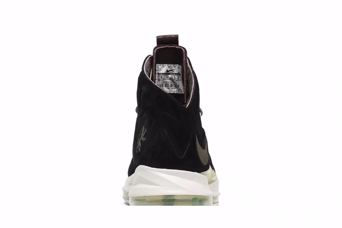 Nike LeBron 10 EXT QS Black Suede, view 8
