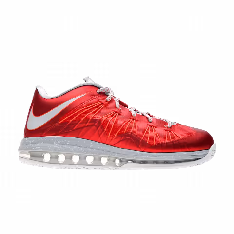 Nike Air Max LeBron 10 Low 'University Red'