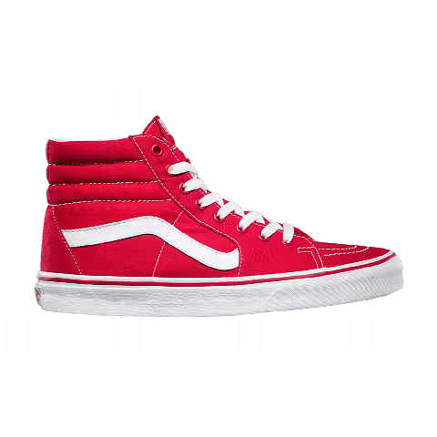 Vans SK8-Hi Canvas 'Formula One Red'