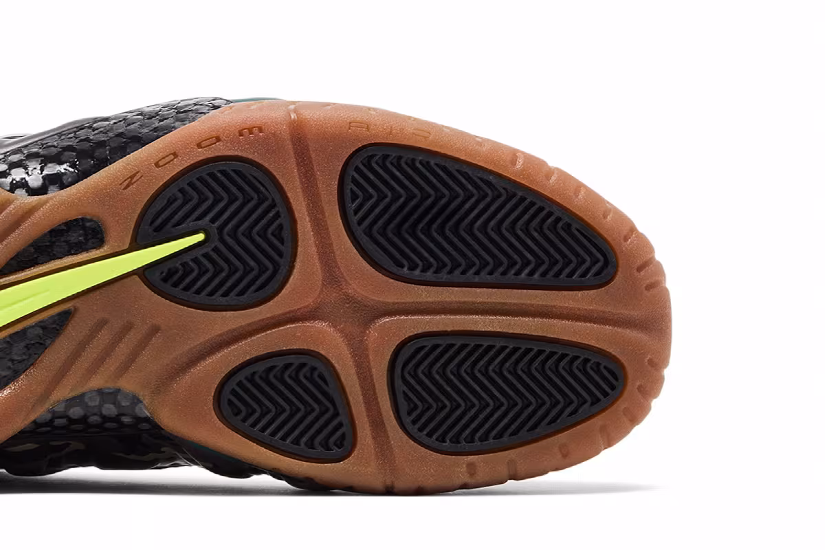 Nike Air Foamposite Pro Prm Le Green Camo, view 6