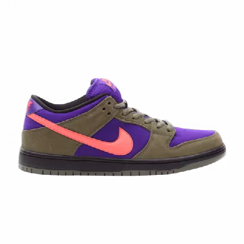 Nike Dunk Low Pro SB 'Medium Olive Atomic Red'