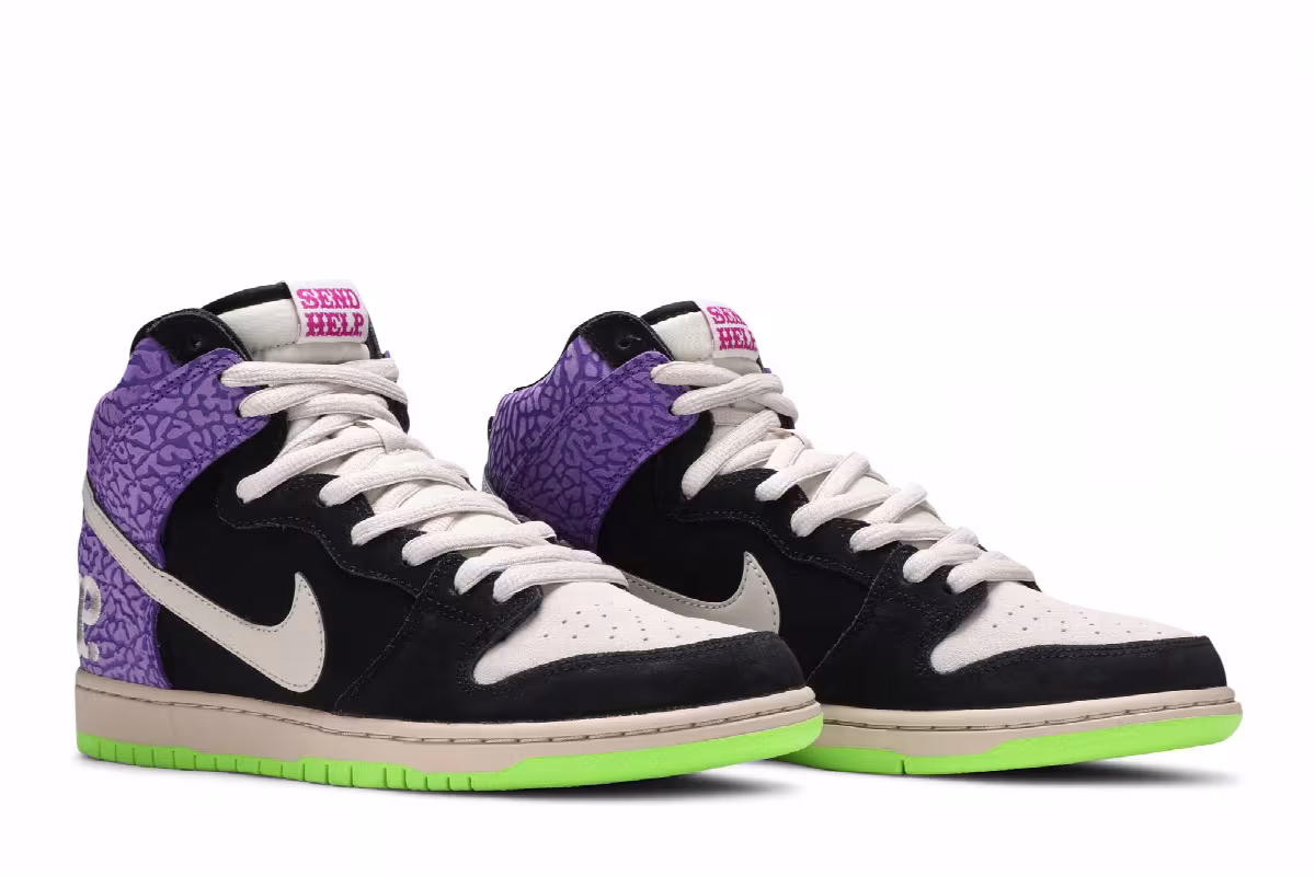 Nike Dunk High Prm SB Send Help 2, view 9