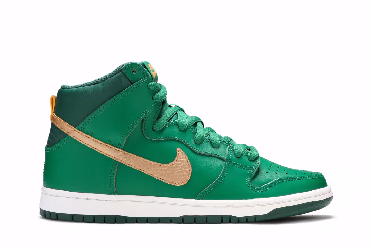 Nike Dunk High Pro SB St. Patrick Day, view 2