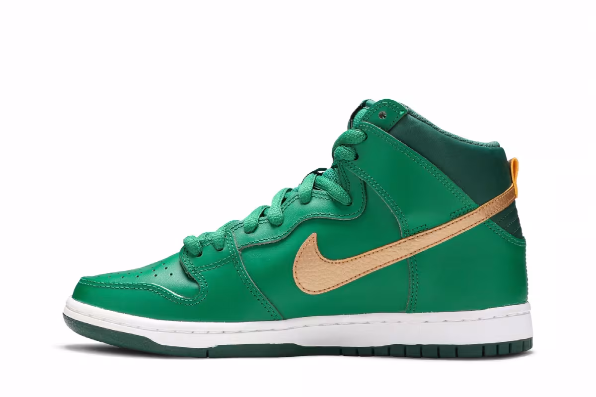 Nike Dunk High Pro SB St. Patrick Day, view 4