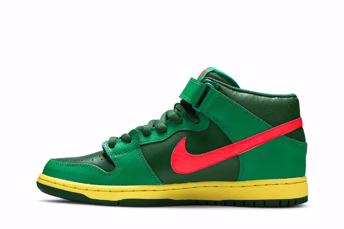 Nike Dunk Mid Pro SB Watermelon, view 4