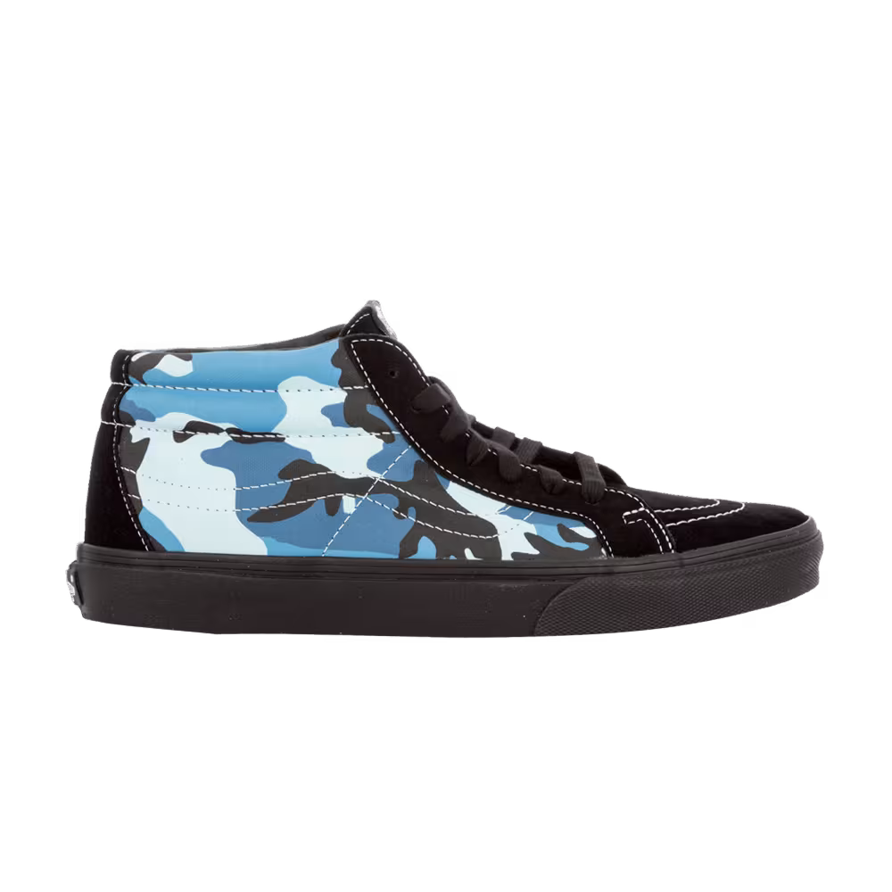 Supreme x Vans Sk8-Mid Reissue Sky Blue Camo
