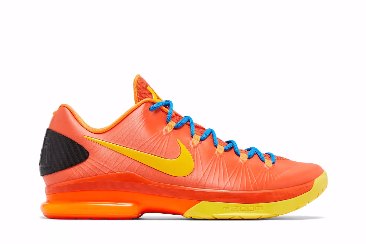 Nike KD 5 Elite Team Orange, view 2