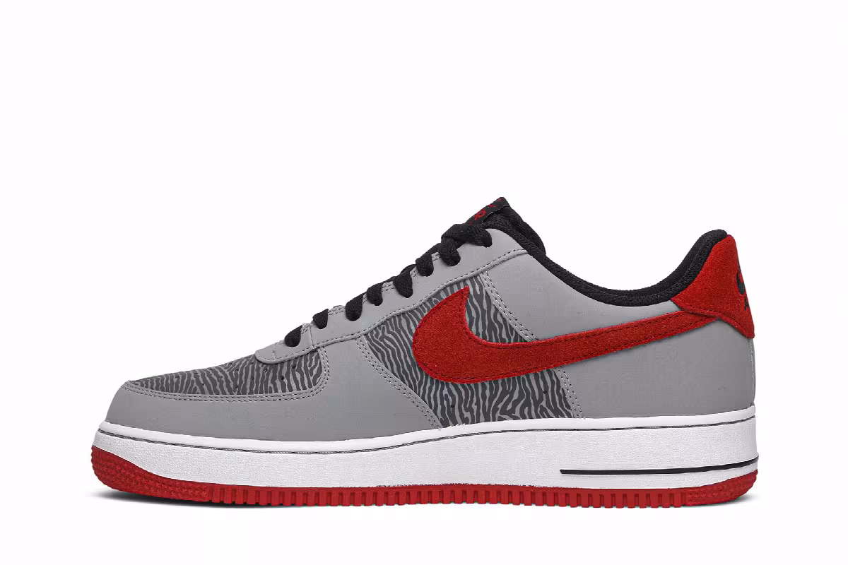 Nike Air Force 1 Low Zebra Print, view 4