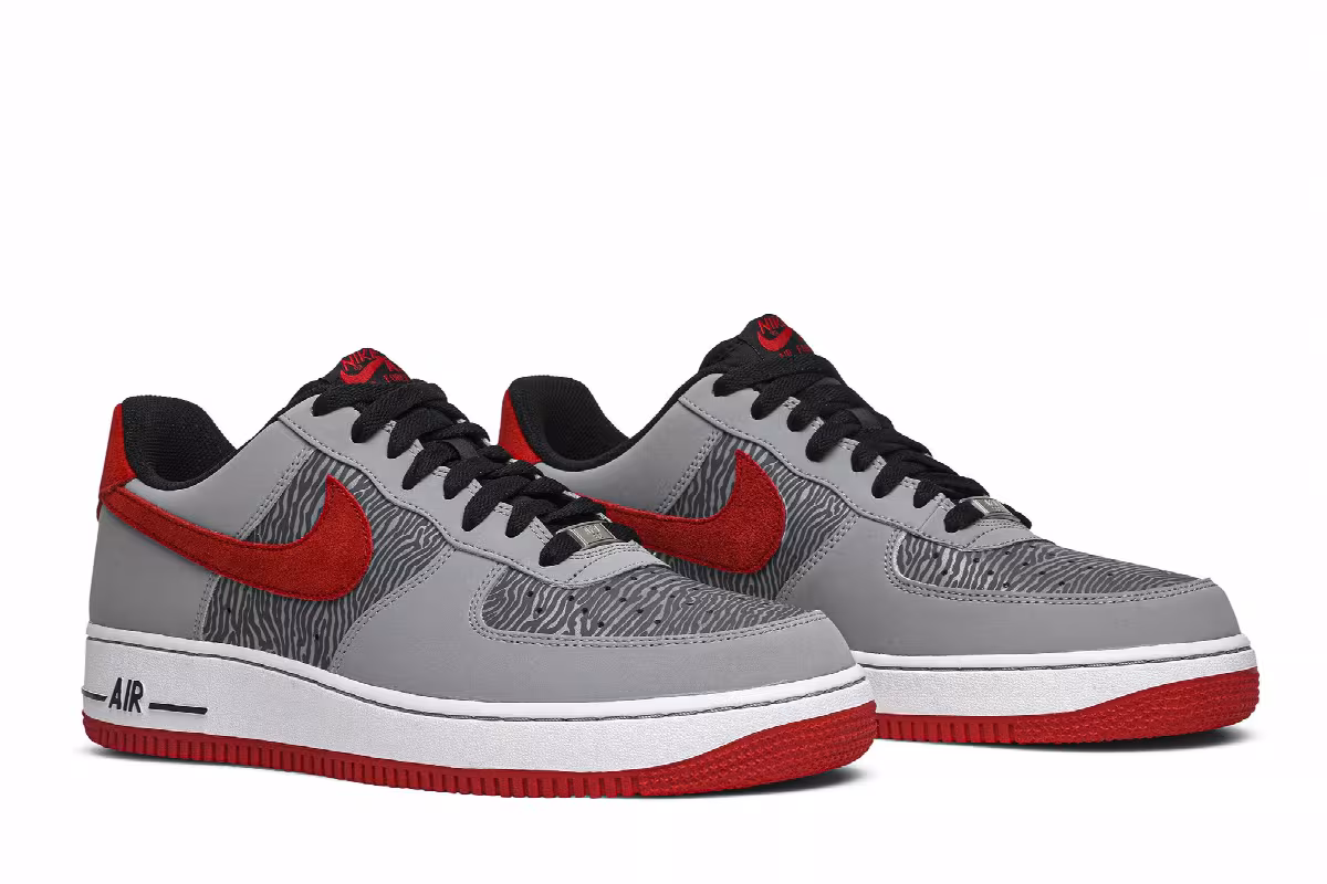 Nike Air Force 1 Low Zebra Print, view 9