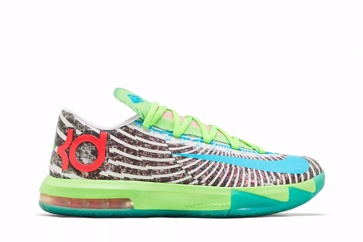 Nike KD 6 Supreme D.C. Preheat, view 2