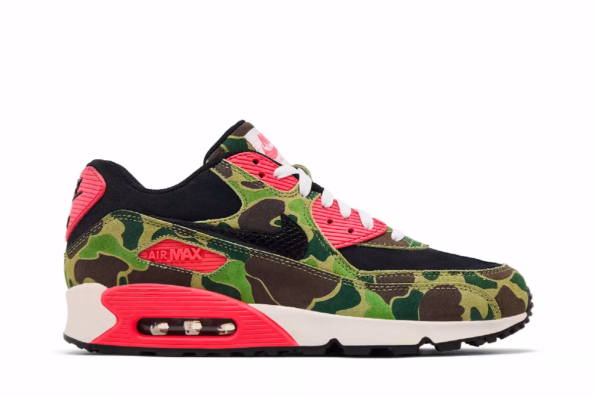 Atmos x Nike Air Max 90 Premium Duck Camo, view 2