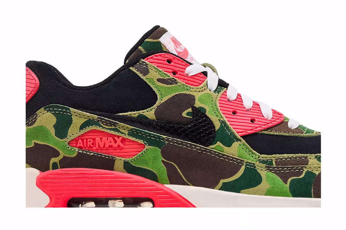 Atmos x Nike Air Max 90 Premium Duck Camo, view 3