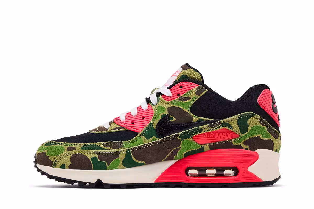 Atmos x Nike Air Max 90 Premium Duck Camo, view 4