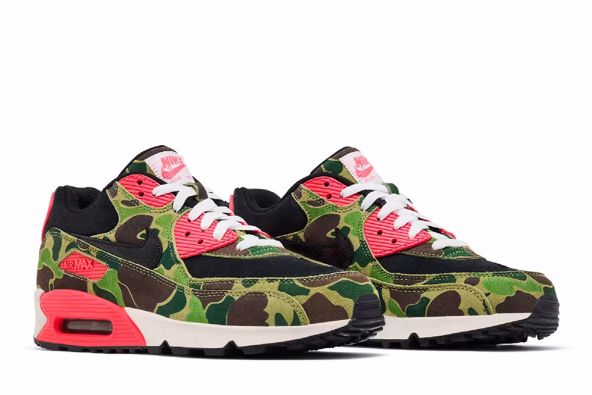 Atmos x Nike Air Max 90 Premium Duck Camo, view 9
