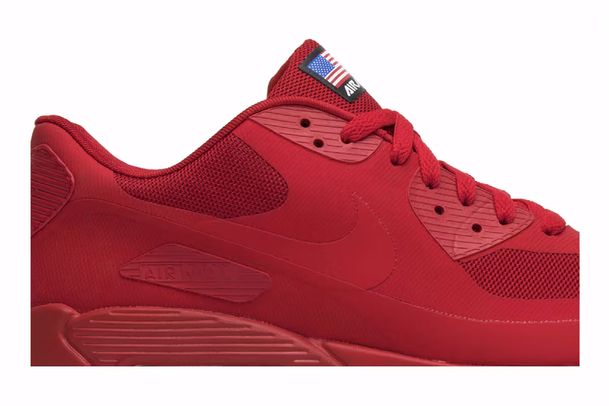 Nike Air Max 90 Hyperfuse QS USA, Independence Day, view 3