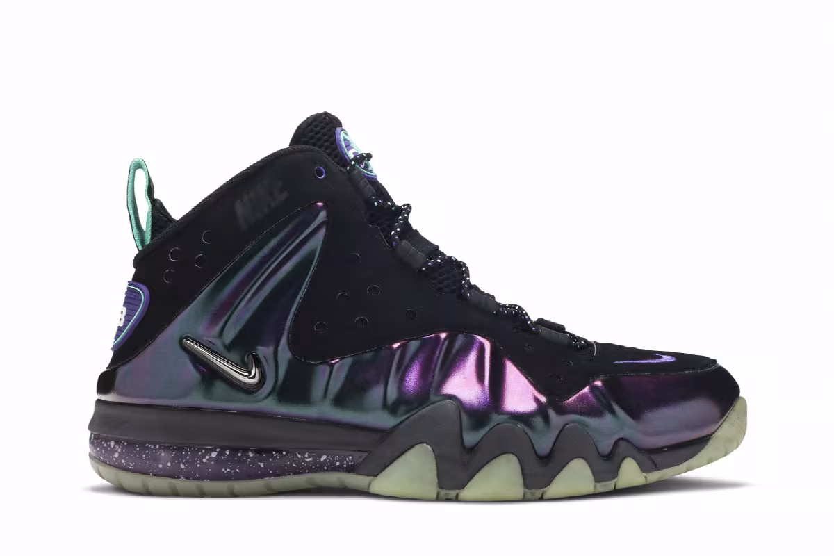 Nike Barkley Posite Max Eggplant, view 2