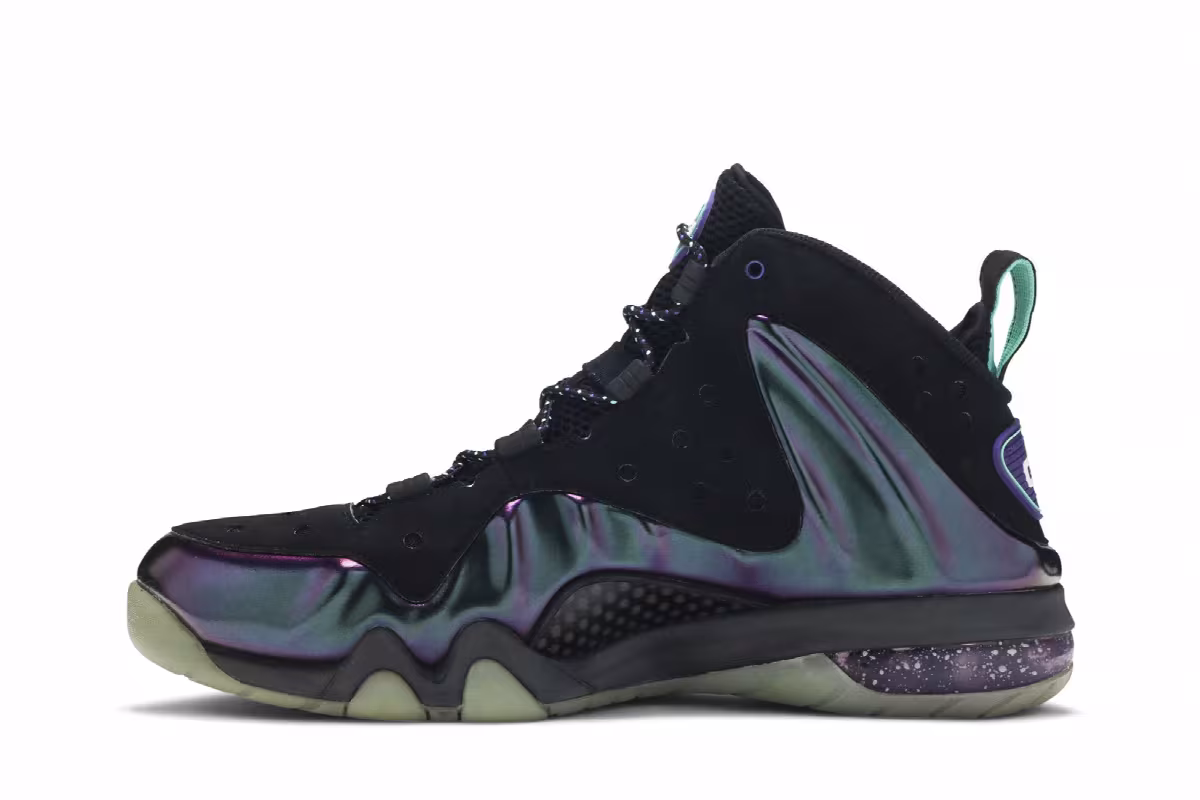 Nike Barkley Posite Max Eggplant, view 4