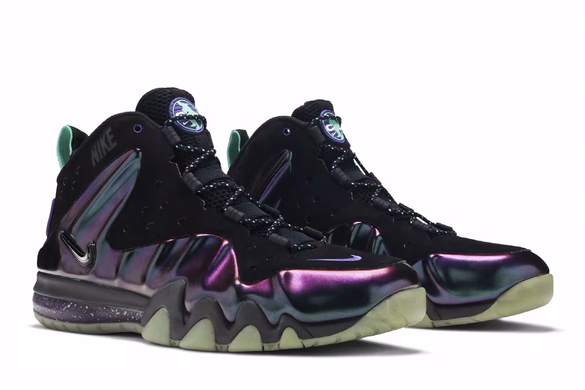 Nike Barkley Posite Max Eggplant, view 9