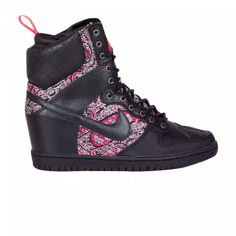 Liberty of London x Nike Wmns Dunk Sky High Sneakerboot QS 'Solar Red Bandana'