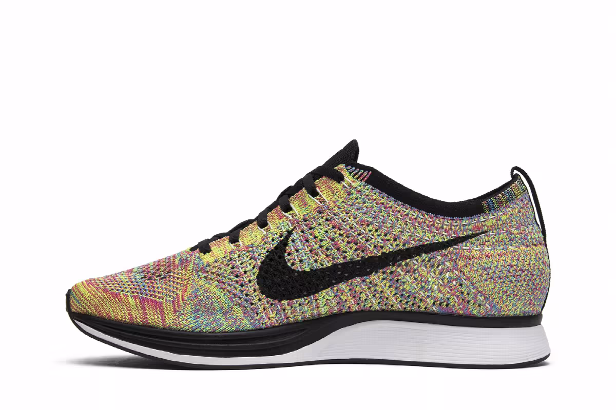 Nike Flyknit Racer Multicolor 2013, view 4