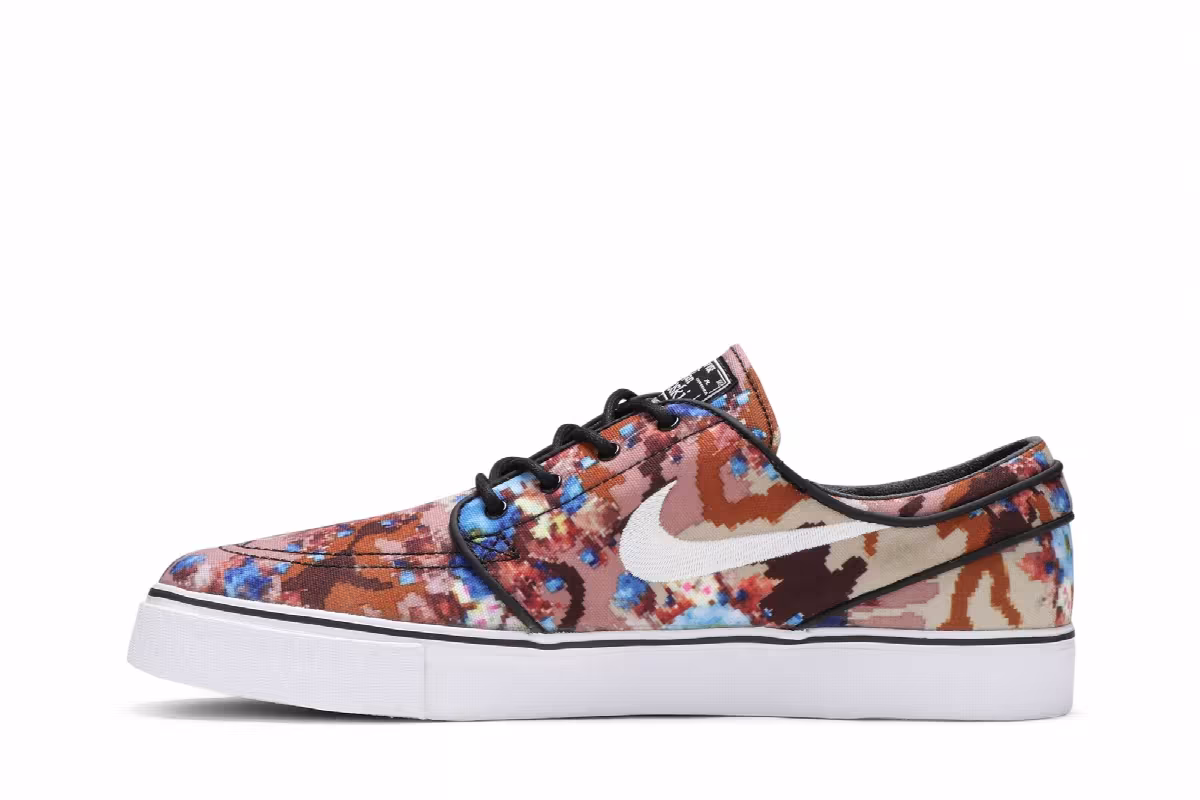 Nike Zoom Stefan Janoski Pr Blue Digi Floral, view 4