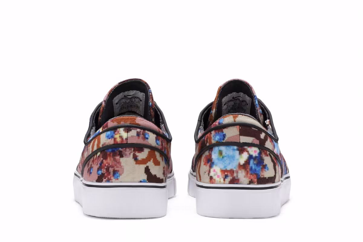 Nike Zoom Stefan Janoski Pr Blue Digi Floral, view 7