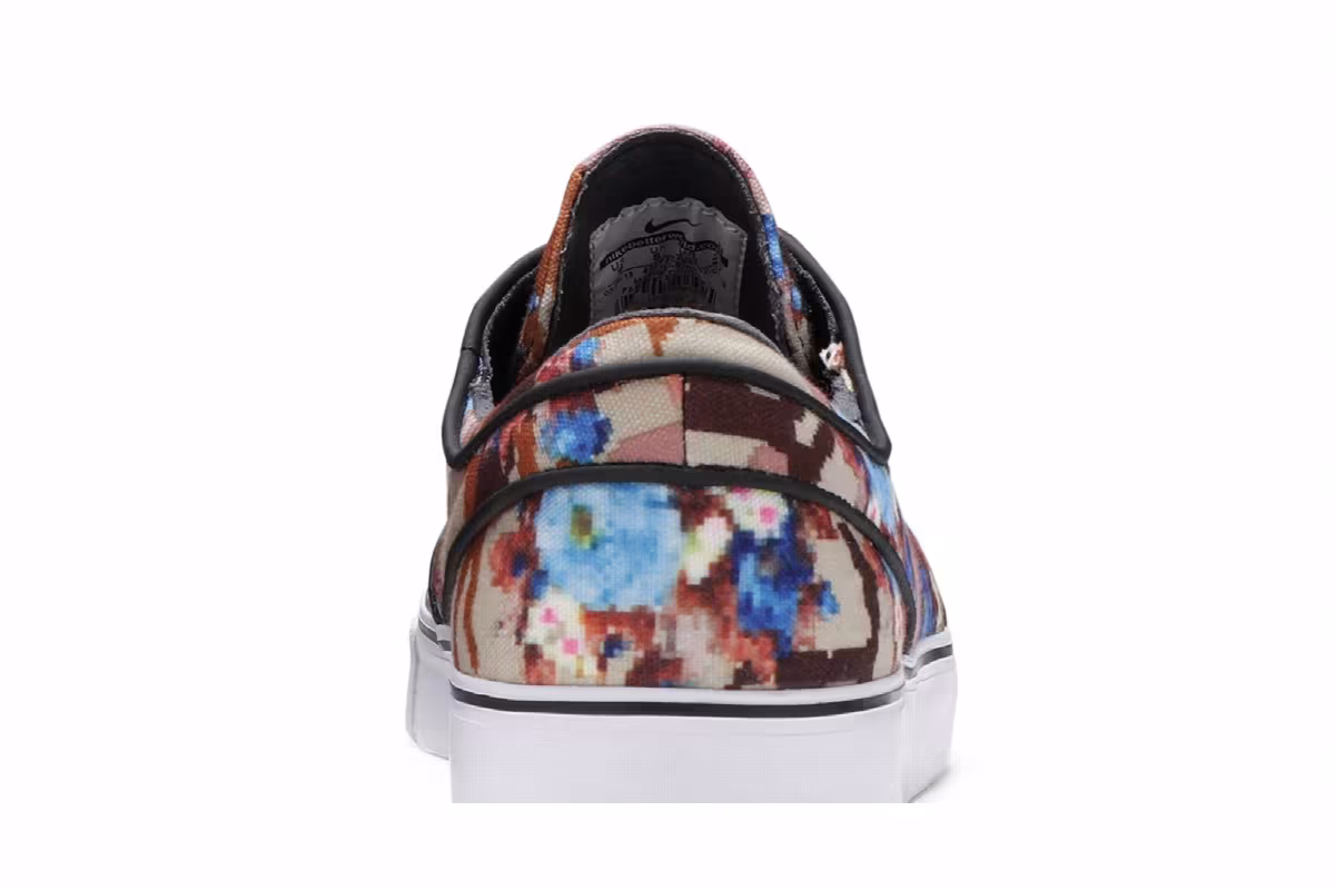 Nike Zoom Stefan Janoski Pr Blue Digi Floral, view 8
