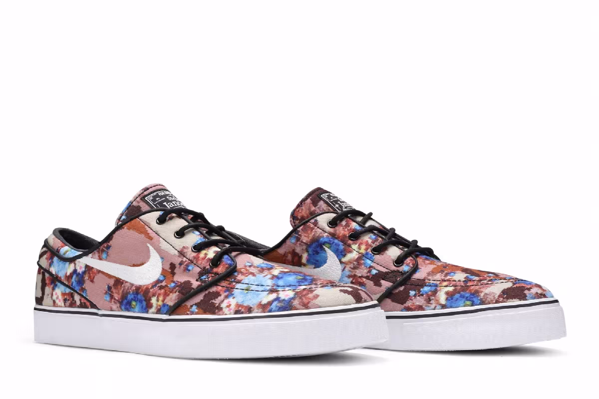 Nike Zoom Stefan Janoski Pr Blue Digi Floral, view 9