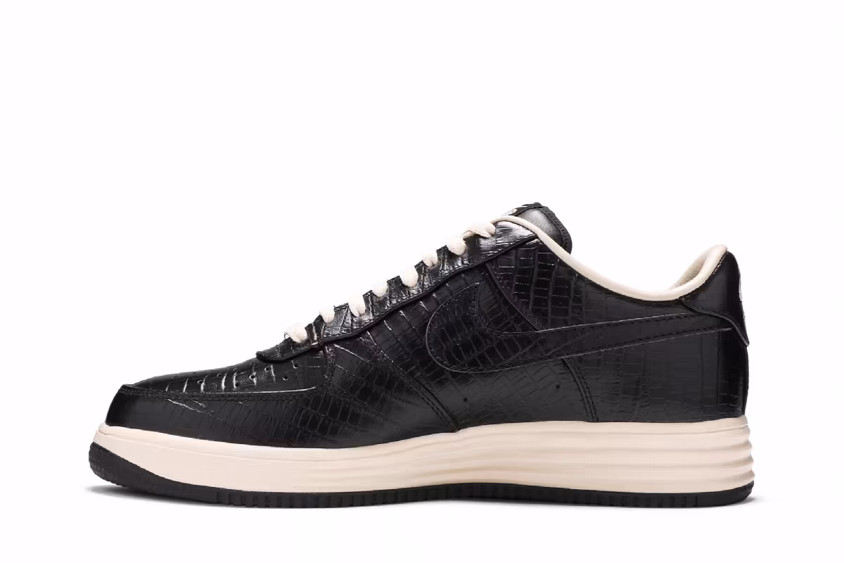 Fragment Design x Nike Lunar Force 1 Low Premium SP Croc, view 4