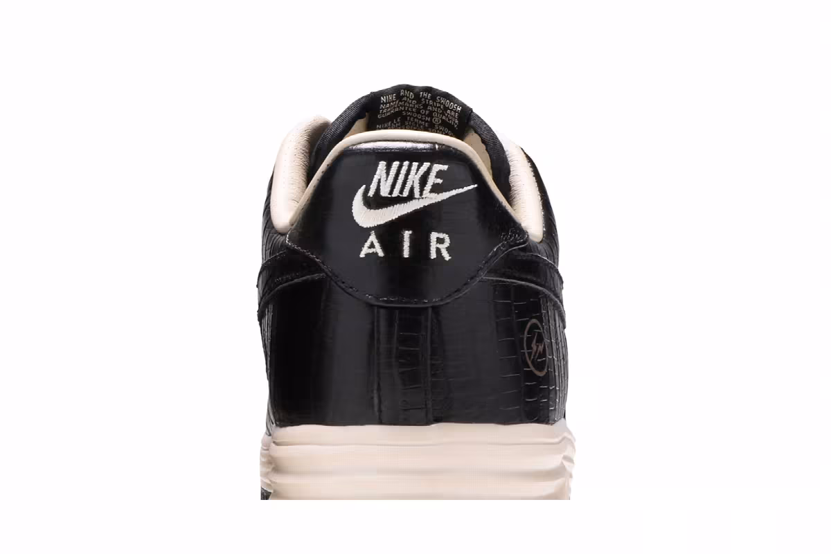Fragment Design x Nike Lunar Force 1 Low Premium SP Croc, view 8