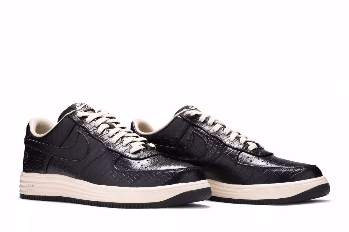 Fragment Design x Nike Lunar Force 1 Low Premium SP Croc, view 9