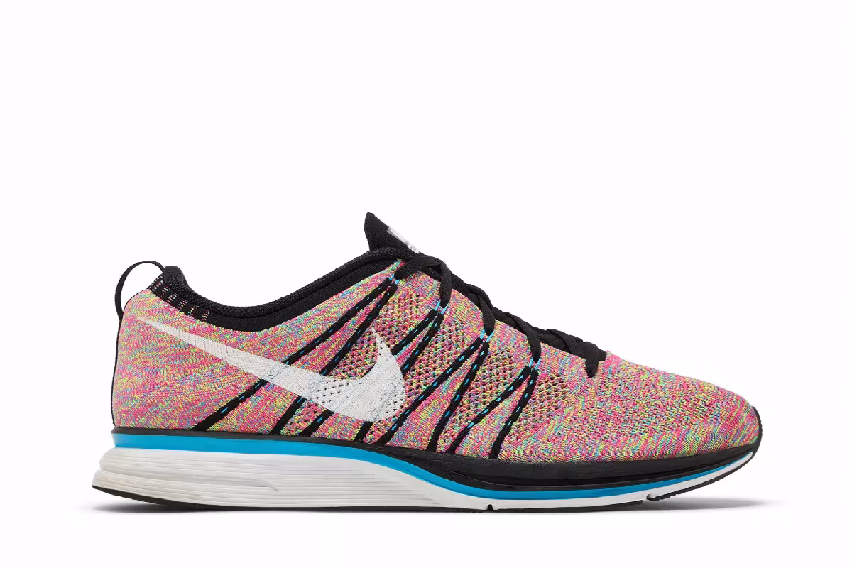 Nike Flyknit Trainer+ Multicolor, view 2