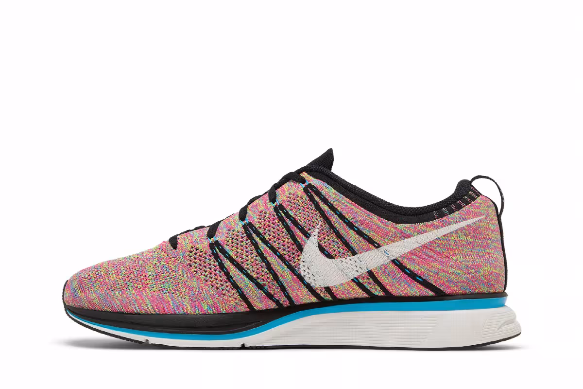 Nike Flyknit Trainer+ Multicolor, view 4