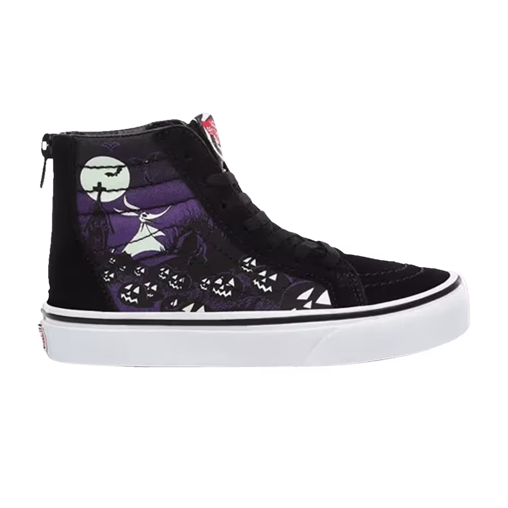 The Nightmare Before Christmas x Vans Sk8-Hi Kids Jacks Lament