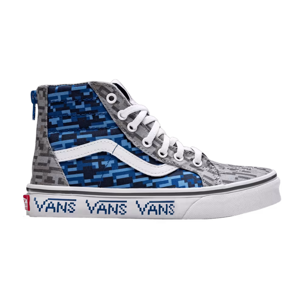 Vans Sk8-Hi Zip Kids Digi Earth