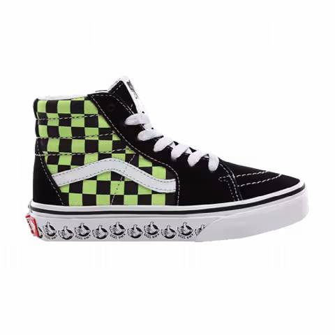 Vans BMX Sk8-Hi Zip Kids 'Black Sharp Green'