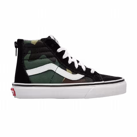 Vans Sk8-Hi Zip Kids 'Woodland Camo'