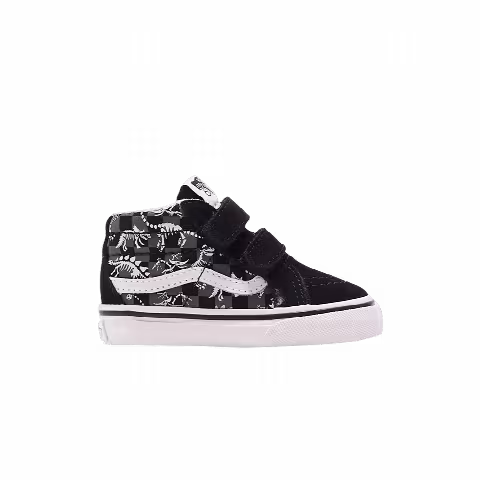 Vans Sk8-Mid Reissue V Toddler 'Dino Skeleton'