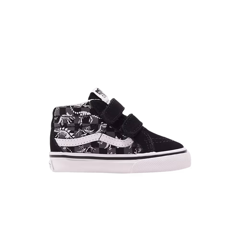 Vans Sk8-Mid Reissue V Toddler Dino Skeleton