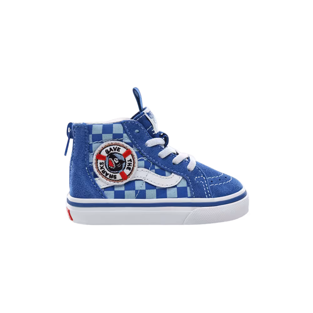 Shark Week x Vans Sk8-Hi Zip Toddler Shark Week