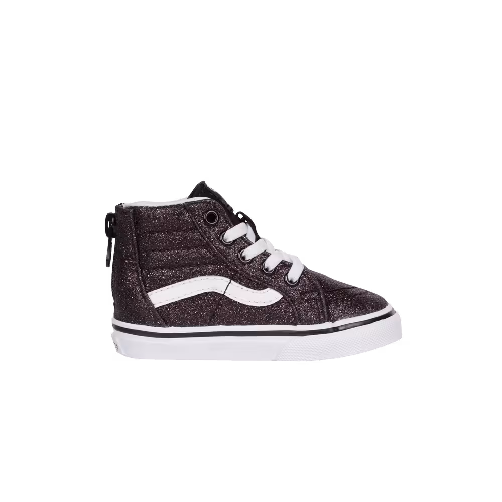 Vans Sk8-Hi Zip Toddler Glitter Stars