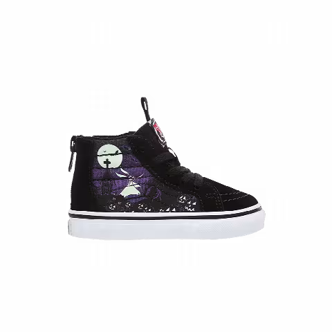 The Nightmare Before Christmas x Vans Sk8-Hi Zip Toddler 'Jacks Lament'