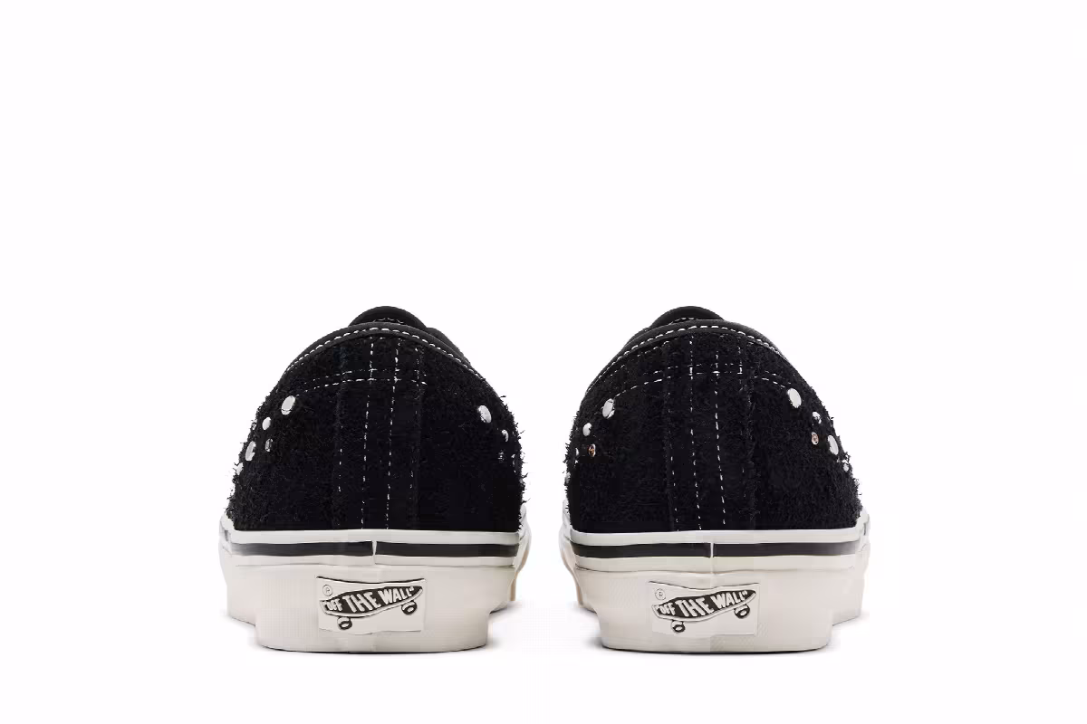 Vans Authentic Premium Studded Black White, view 7