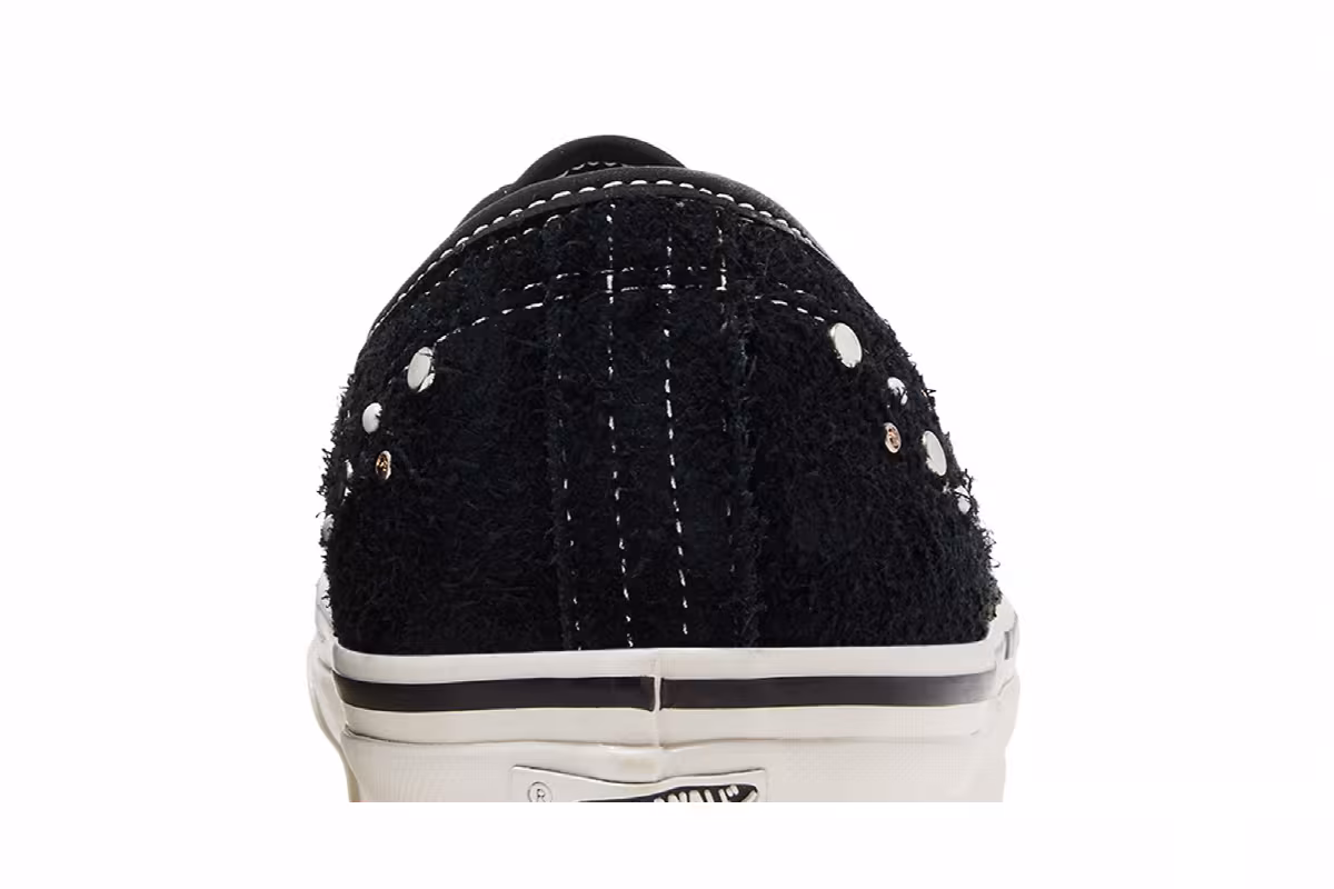 Vans Authentic Premium Studded Black White, view 8