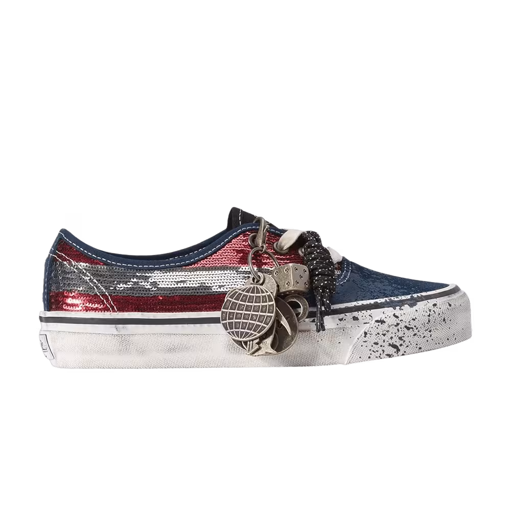 Vans Authentic Premium La Habana - Red Navy
